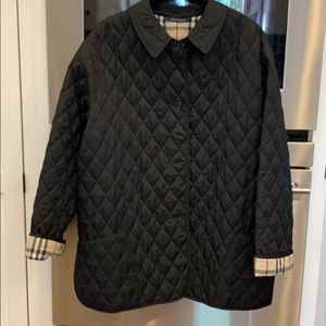 Quilted Burberry jacket